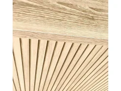 Sapateiro/Móvel Organização - H90Cm X L90Cm X P27Cm Chene Portas Serrado - Hanko