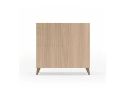 Sapateiro/Móvel Organização - H87Cm X L90Cm X P27Cm Nogueira Clara Pernas Moca - Bergen