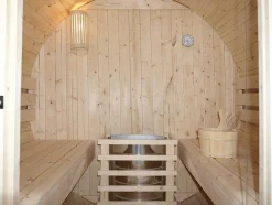 Sauna De Exterior 4 Lugares Com Salamandra De 6 Kw C185 X L180 X A190 Cm - Isokyro