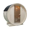 Sauna De Exterior 2 Lugares Com Salamandra De 3,5 Kw C185 X L120 X A190 Cm - Isokyro