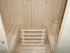 Sauna De Exterior 2 Lugares Com Salamandra De 3,5 Kw C185 X L120 X A190 Cm - Isokyro