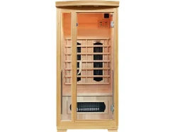Sauna De Infravermelhos De 1 Lugar Osvald - C90*L90*A190 Cm - 1350W