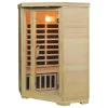 Sauna De Infravermelhos 3/4 Lugares De Canto Gama Prestigio Arvika Ii - 120 X 56 X 120 X A190 Cm