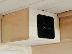 Sauna De Infravermelhos 3/4 Lugares Gama Prestigio Mikeli Iii - C150*P130*A190 Cm - Preto