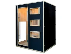 Sauna De Infravermelhos 3/4 Lugares Gama Prestigio Mikeli Iii - C150*P130*A190 Cm - Preto