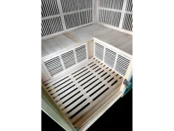 Sauna De Infravermelhos 3/4 Lugares Gama Prestigio Mikeli Iii - C150*P130*A190 Cm - Preto