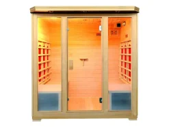 Sauna De Infravermelhos 4/5 Lugares Gama Prestige Stockholm Ii - C180*P120*A190 Cm