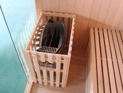 Sauna Tradicional Finlandesa 4/5 Lugares 180 X 160 X 200 Cm - Kolding