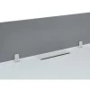 Secretária Profissional 1 Péssoa Branco C140 Cm Com Separador - Downtown
