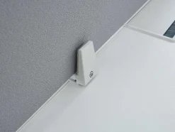 Secretária Profissional 1 Péssoa Branco C160 Cm Com Separador - Downtown