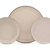 Servico De Louça Em Porcelana 18 Pecas Creme - Sancha