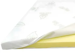 Sobrecolchão Luxo Memória De Forma 140X190 Cm - Aloe Vera Da Naturea