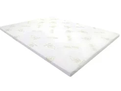Sobrecolchão Luxo Memória De Forma 160X200 Cm - Aloe Vera Da Naturea