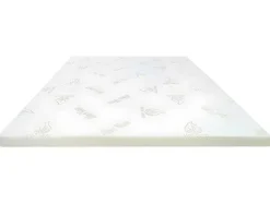 Sobrecolchão Luxo Memória De Forma 160X200 Cm - Aloe Vera Da Naturea