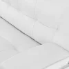 Sofá Cama Clic Clac Em Pele Sintética Branco - Maxime