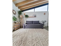 Sofá-Cama Cloud, Cinza Claro, Conversivel Em Cama, Bau.