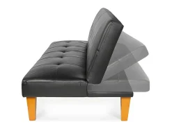 Sofá-Cama Tristar (Preto)