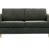 Sofá De 3 Lugares Convertivel Abertura Rapida Tecido Matizado Verde, Cama 140 Cm E Colchão 14 Cm - Arcadia