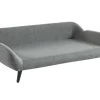 Sofá Para Animais Em Tecido E Pés Em Metal C.99 X L.61 Cm Cinza - Zolia