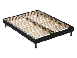 Sommier De Ripas 140 X 190 Cm Em Preto - Michigan Da Dreamea