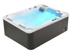 Spa De 3 Lugares Branco Perola Com Cobertura, 35 Jatos, C210 X L158 X A73 Cm, Sistema Balboa - Maupiti Iii