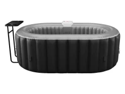 Spa Insuflável Oval B-Lucky 2 Péssoas - C190 X L120 X A65 Cm - 90 Saidas De Ar - Preto