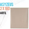 Store Enrouleur Easyfix Polyester Opaque Multicolore
