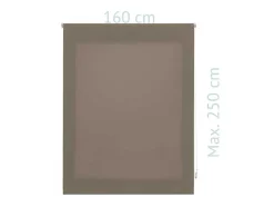 Store Enrouleur Polyester Opaque Multicolore