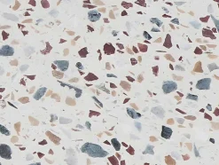 Tabua De Corte + Bandeja Em Terrazzo - Multicolorido - Joana