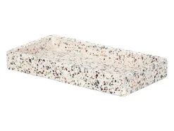 Tabuleiro De Terrazzo - L.30 X P.15 X A. 4 Cm - Multicolorido - Joana