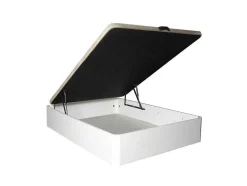 Tampa Estofada Dobravel Para Canape Madeira 3D 25 Branco 135X190Cm Atenas