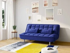 Tapete Camden - Poliester - 160 X 230 Cm - Mostarda, Azul-Marinho, Cinza
