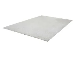 Tapete Com Pelo Em Microfibra Harvey - Poliester - Branco - 160X230 Cm