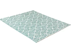 Tapete De Interior Ou De Exterior 150 X 200 Cm Azul-Claro - Coquilla