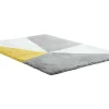 Tapete De Microfibra Yule - Poliester - Multicolorido - 160*230 Cm