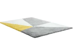 Tapete De Microfibra Yule - Poliester - Multicolorido - 160*230 Cm