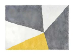 Tapete De Microfibra Yule - Poliester - Multicolorido - 160*230 Cm