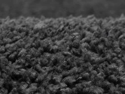 Tapete Felpudo De Pelos Compridos 160 X 230 Cm Antracite - Milinio