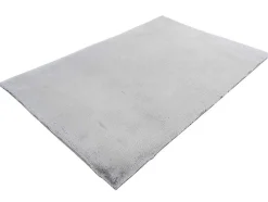 Tapete Felpudo Efeito Pelo 100% Poliester 150X200 Cm Cinza - Bunny