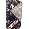 Tapete Oriental De 160 X 230 Cm Vermelho E Preto - Sylhet