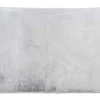 Tapete Shaggy De Pelos Compridos Efeito Pele 160X230 Cm Cinza - Bunny