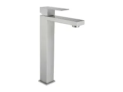 Torneira Misturadora Mecanica Quadrada Em Inox Cor Niquel Escovado A31 Cm - Canilas