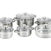 Trem De Cozinha 12 Pecas Festin - Inox - Cor Metalica