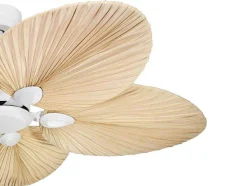 Ventilador De Tecto Ac Branco Com Laminas 132Cm Para 30M2