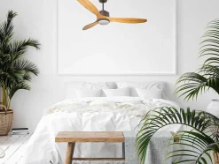 Ventilador De Tecto O166 Cm Com Hipersilencio Wifi Reversivel