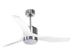 Ventilador De Tecto Reversivel Termostato Regulavel Termostato Wifi Motor Dc Tectos Inclinados Controlo Remoto Adaptador De Luz De Tres Tons 2/3 Laminas Memória Hipersilenciosa
