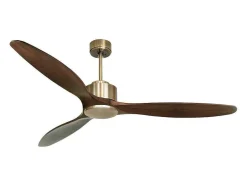 Ventilador De Tecto Reversivel Termostato Regulavel Termostato Wifi Motor Dc Tectos Inclinados Controlo Remoto Luz De Tres Tons Memória Hipersilenciosa