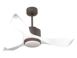 Ventilador De Tecto Reversivel Termostato Regulavel Termostato Regulavel Wifi Motor Dc Tectos Inclinados 2/3 Laminas Memória Hypersilence