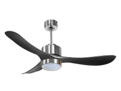 Ventilador De Tecto Reversivel Termostato Regulavel Termostato Wifi Motor Dc Tectos Inclinados Controlo Remoto Luz De Tres Tons Memória Hipersilenciosa