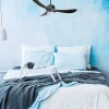Ventilador De Tecto Reversivel Termostato Regulavel Termostato Wifi Motor Dc Tectos Inclinados Controlo Remoto Luz De Tres Tons Memória Hipersilenciosa